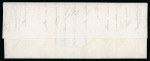 Stamp of France » Type Cérès de 1849-1850 1852, Lettre locale de Soissons, affranchissement Cérès
