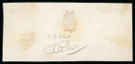 Stamp of France » Emission de Bordeaux 1870 1871, Épreuve collective en noir sur papier épais
