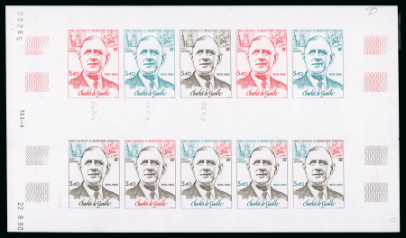 Stamp of Colonies françaises » TAAF 1980, 5 francs 40 10ème anniversaire de la mort du