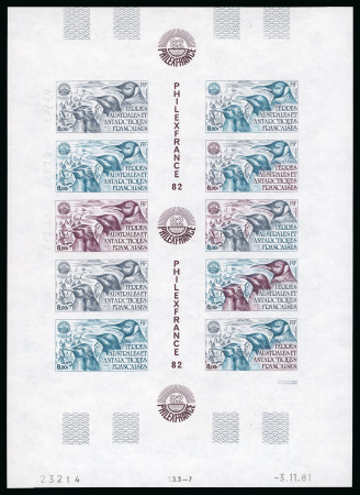 Stamp of Colonies françaises » TAAF 1982, 8 francs L'exposition philatélique internationale