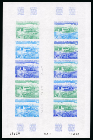 Stamp of Colonies françaises » TAAF 1984, 4 francs 70 Port Jeanne d'Arc aux Kerguelen,