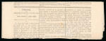 Stamp of Egypt » Officials 1879, (28.6) Complete newspaper in French and Arabic