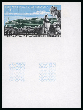 Stamp of Colonies françaises » TAAF 1968, Collection Y&T PA 14, Port-aux-Français (Kerguelen),