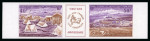 Stamp of Colonies françaises » TAAF 1971, Collection Y&T PA 25/26A, Port-aux-Français