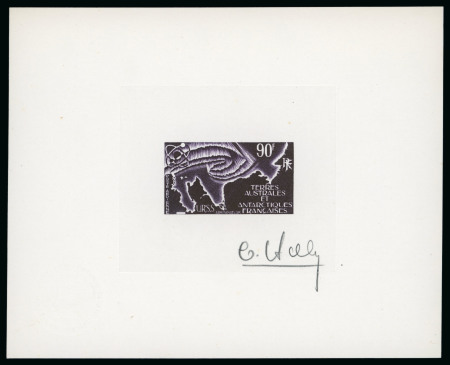 Stamp of Colonies françaises » TAAF 1975, Collection Y&T PA 40/41A, Opération franco-soviétique,