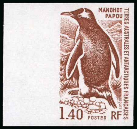 Stamp of Colonies françaises » TAAF 1976-1977, Collection Y&T n°55/60 et 64/65, Faune,