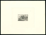 Stamp of Colonies françaises » TAAF 1957, Collection Y&T n°8/10, Année géophysique internationale,