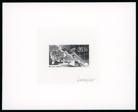 Stamp of Colonies françaises » TAAF 1993-2004, Collection de 47 épreuves d'artiste sur