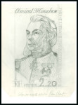 Stamp of Colonies françaises » TAAF 1987, 2 francs 20 Portrait du marin et astronome L'Amiral