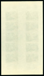 Stamp of Colonies françaises » TAAF 1959-1973, Collection de timbres non dentelés en feuilles