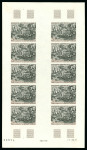 Stamp of Colonies françaises » TAAF 1959-1973, Collection de timbres non dentelés en feuilles