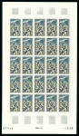 Stamp of Colonies françaises » TAAF 1969-1970, 10 et 12 francs Damier du Cap et Phylica