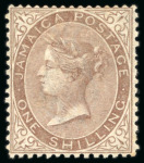 Stamp of Jamaica 1860-1967, collection contained a four album, with