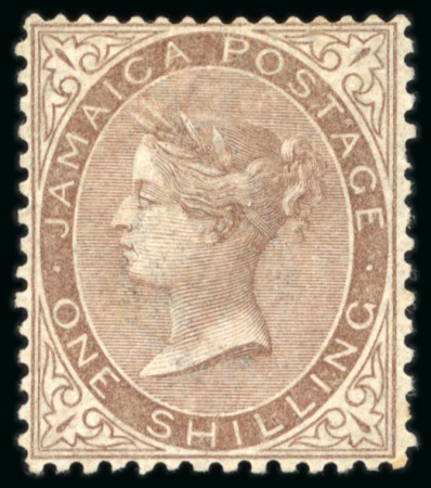 Stamp of Jamaica 1860-1967, collection contained a four album, with