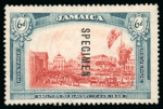 Stamp of Jamaica 1860-1967, collection contained a four album, with