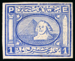 Stamp of Egypt » 1867-69 Penasson 1867-72 Unadopted essays: Attractive selection of twenty essays 