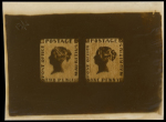 Stamp of Mauritius » 1847 Post Office Issue (SG 1-2) Mauritius - 1848 "Post Office" 1d & 2d, the breathtaking lot of four items