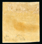 Stamp of France » Type Cérès de 1849-1850 1849, Cérès non dentelé 25 centimes bleu foncé,