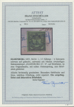Stamp of German States » Oldenburg 1855, 1/3sgr black on olive green, large to wide margins,