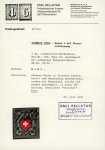 Stamp of Switzerland / Schweiz » Rayonmarken 1850, 5 Rp. Rayon I dunkelblau mit Kreuzeinfassung, Type 16, gestempelt