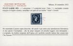 Stamp of Italian States » Sardinia 1851, 5c black, a magnificent and very fresh example used