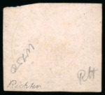 Stamp of Romania 1858, Moldavia, 27 parale black, sent to Gmach