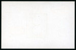 Stamp of Sierra Leone 1912, £5 die proof struck in black on full glazed
