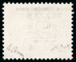 Stamp of Colonies françaises » Fezzan 1943, Timbre-taxe de Libye de 1934 surchargé "Fezzan