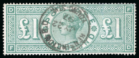 Stamp of Large Lots and Collections 1845-1990, GB collection on over hundred loose album