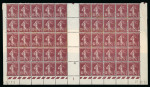 Stamp of France » Émissions à partir de 1900 1924-1926, Semeuse camée 15 centimes brun-lilas, Y&T
