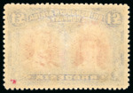 Stamp of Rhodesia 1910-13, Double Head, £1 rose-scarlet and bluish black, mint