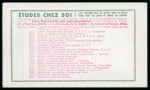Stamp of France » Émissions à partir de 1900 1960, Marianne de Decaris, carnet PTT, 5NF. série
