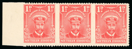 Stamp of Southern Rhodesia 1925, Admiral, bright rose, mint with original gum,