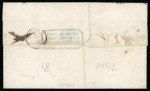 Stamp of France » Type Cérès de 1849-1850 1849, Lettre à destination d'Agen (Lot-et-Garonne),