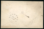 Stamp of Great Britain » Postal Stationery 1847 (Jul 28) 1d pink postal stationery envelope sent registered from London 