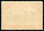 Stamp of Rhodesia 1910-13, Double Head,10s deep myrtle and orange, mint