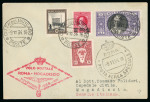 Stamp of Italy » Vatican State 1934 (Nov 9), Envelope sent by Zeppelin airmail from Vatican City to Mogadishu,