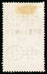 Stamp of Bechuanaland » British Bechuanaland 1888, Complete Specimen set (12) 1d to £5, overprinted