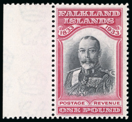 Stamp of Falkland Islands 1933, Centenary of British Administration, complete set of 12 values, mint n.h.