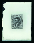 Stamp of Canada Canada - 1859 17c, group of six items. Sperati's last work.