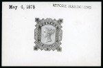 Stamp of Great Britain » 1855-1900 Surface Printed » 1867-83 High Values 1878, 10s De La Rue die proof without corner letters or plate numbers