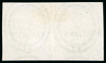 Stamp of Great Britain » 1855-1900 Surface Printed » 1873-80 Large Coloured Corner Letters 1873-80, 4d sage-green pl.15 imperf. horizontal pair