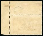 Stamp of Great Britain » King George V » 1913-19 Seahorse Issues 1915, De La Rue 2s6d blackish brown mint n.h. in top right corner marginal