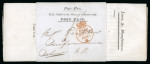 Stamp of Great Britain » 1840 Parliamentary Envelopes 1840 (Jul 30) "Par Pro." House of Commons wrapper with original contents