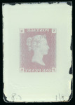 Stamp of Great Britain Great Britain - 1840 1d Penny Black Official VR, the incomparable group of four items