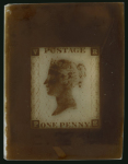 Stamp of Great Britain Great Britain - 1840 1d Penny Black Official VR, a