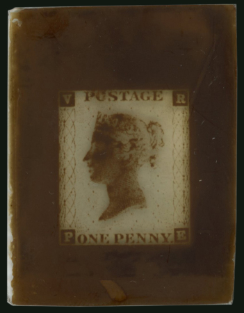 Stamp of Great Britain Great Britain - 1840 1d Penny Black Official VR, a