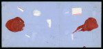 Stamp of Zanzibar » The Zanzibar Post Office (1895-1964) 1896 (May 11) Long envelope sent registered from Zanzibar to England with 1895-96 3a orange and 4a olive-green