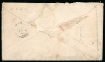 Stamp of Brazil » 1866-83 Dom Pedro » 1866 "Black Beard" Issue 1866, 20r brown lilac, in mixed franking with 1876