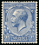 Stamp of Great Britain » King George V » 1912-24 Profile Head Issues 1912 2 1/2d indigo-blue mint